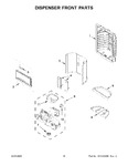 Diagram for 09 - Dispenser Front Parts