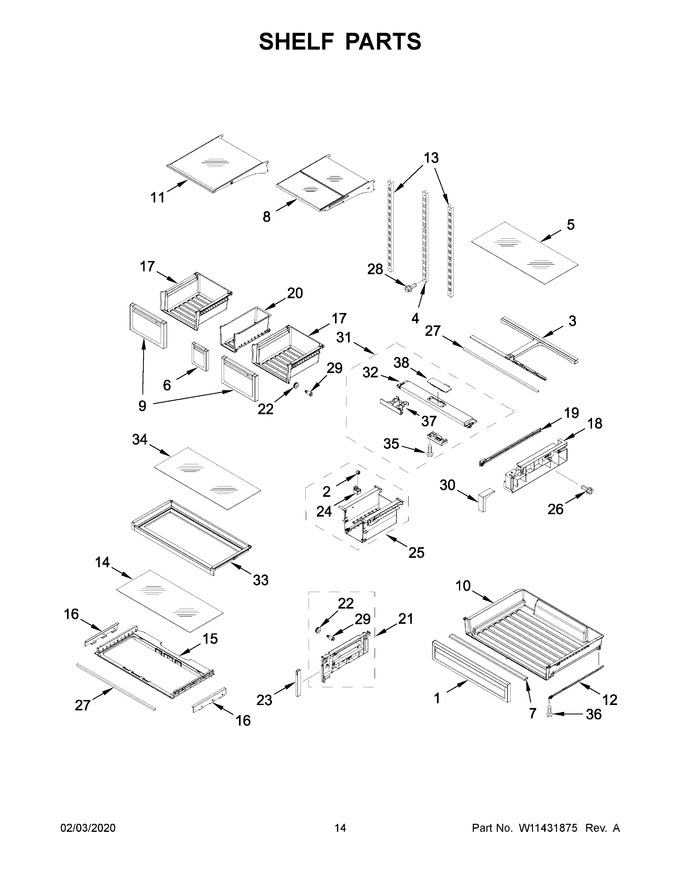 Diagram for WRF767SDHZ01