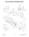Diagram for 06 - Motor And Ice Container Parts