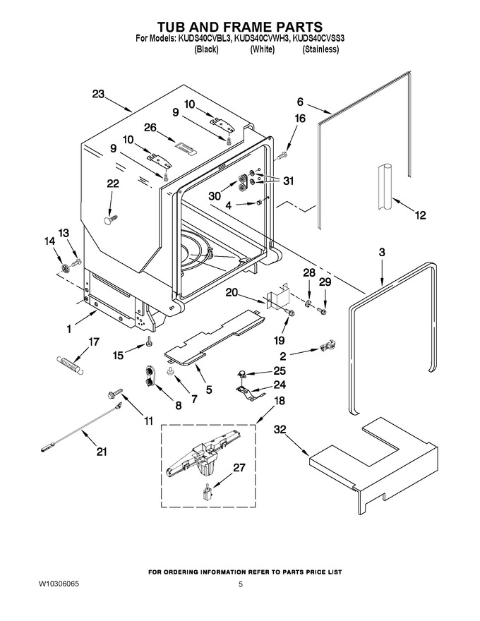 Diagram for KUDS40CVBL3