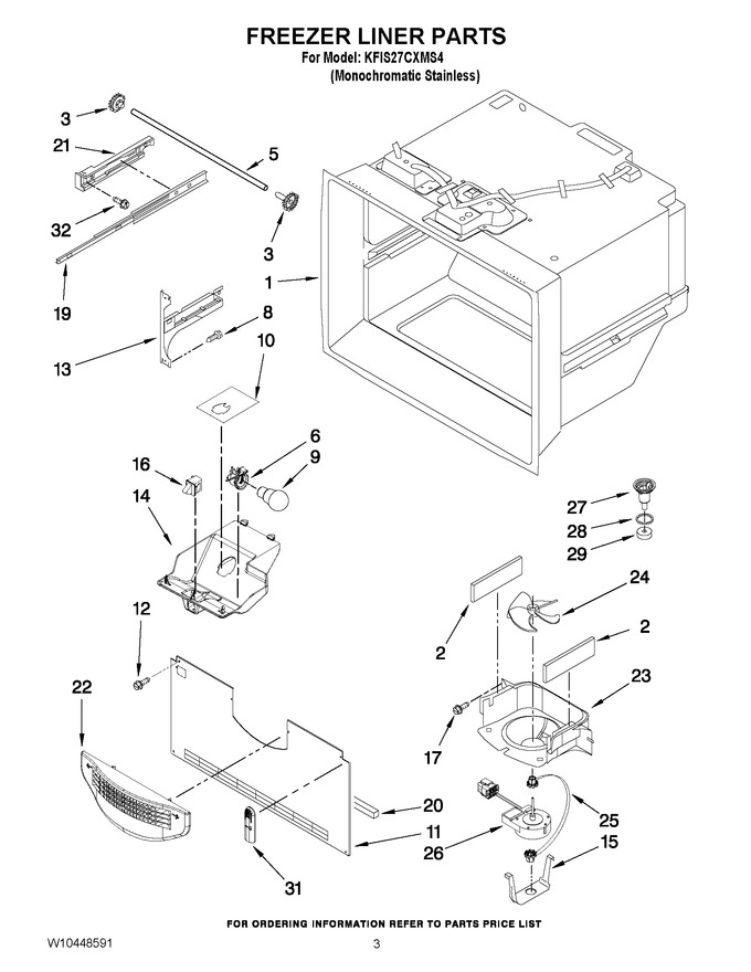 Diagram for KFIS27CXMS4