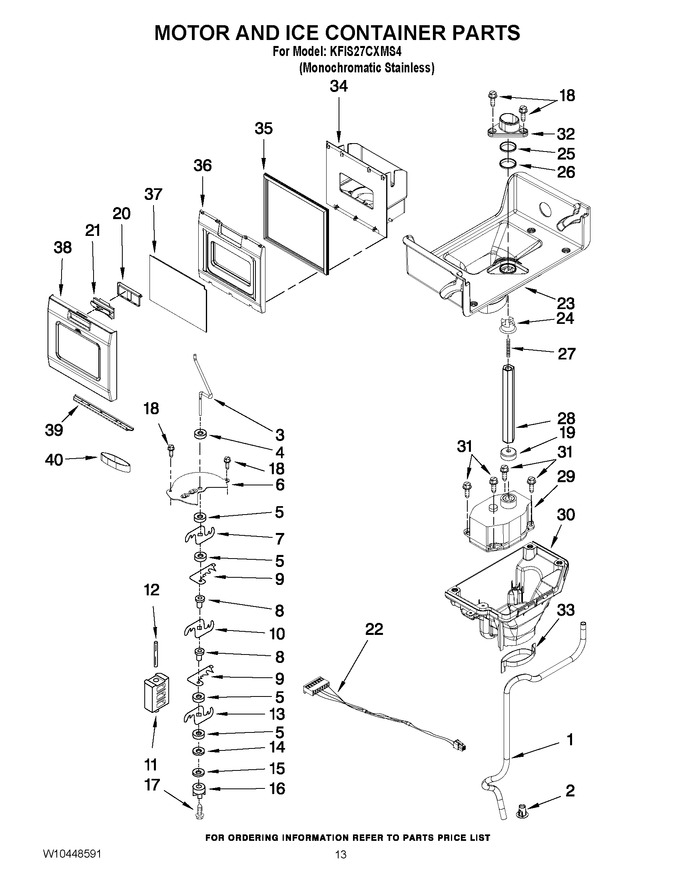 Diagram for KFIS27CXMS4