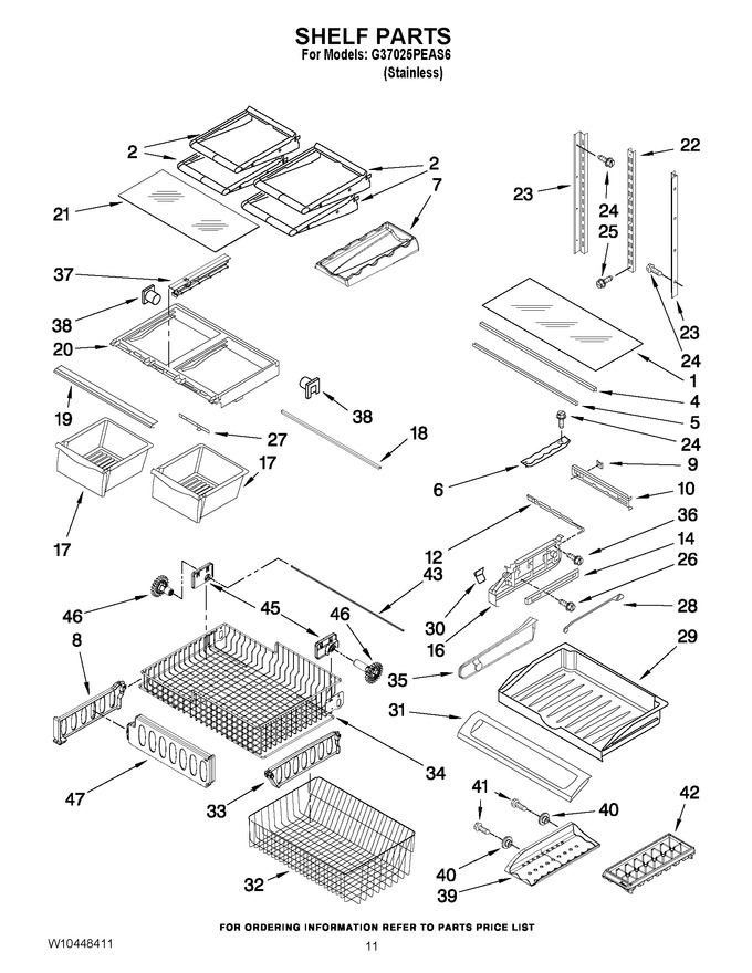 Diagram for G37025PEAS6