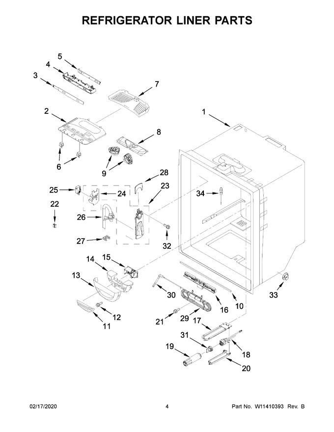 Diagram for KRFF305ESS03