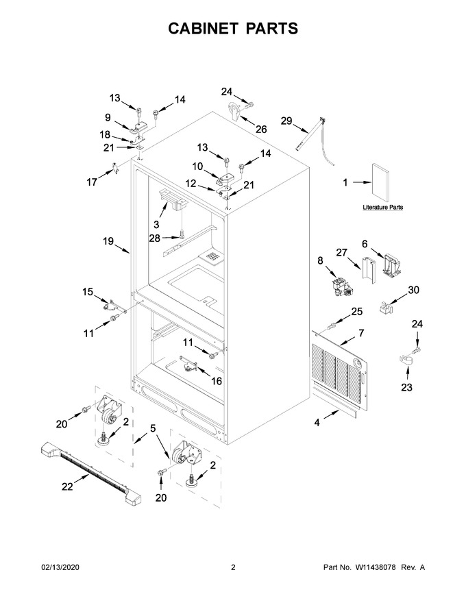 Diagram for WRFA35SWHZ04