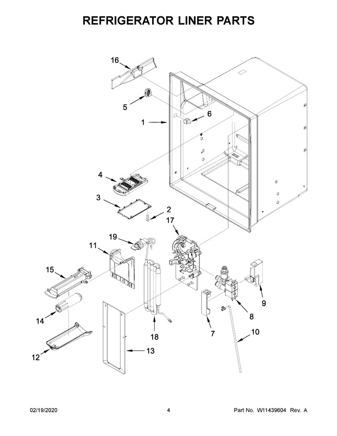Diagram for WRX735SDHV02