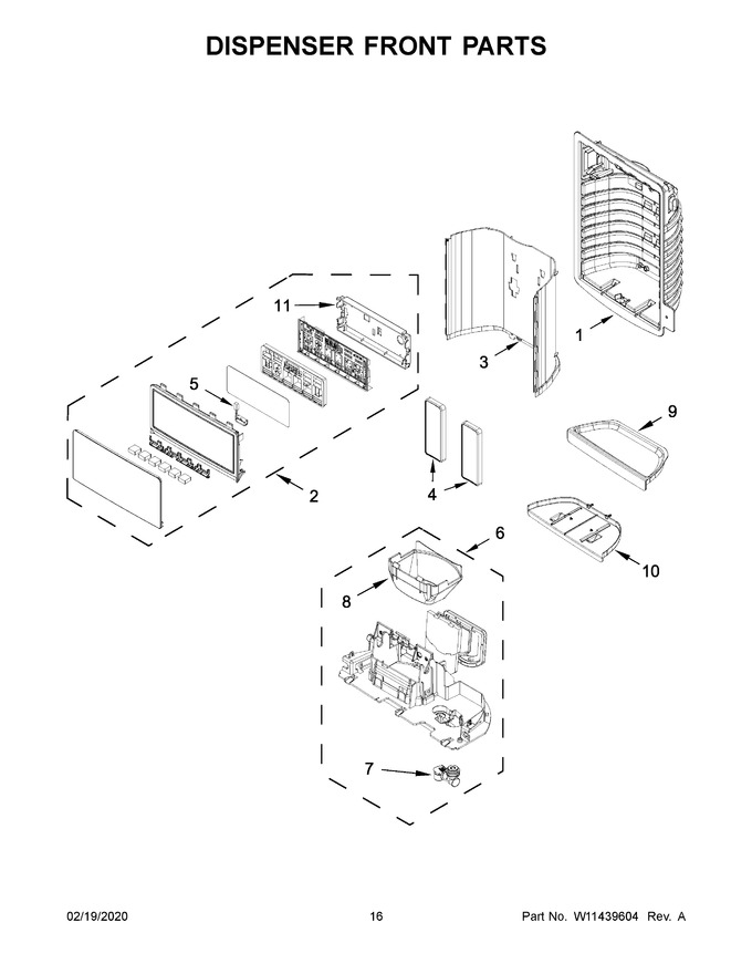 Diagram for WRX735SDHV02