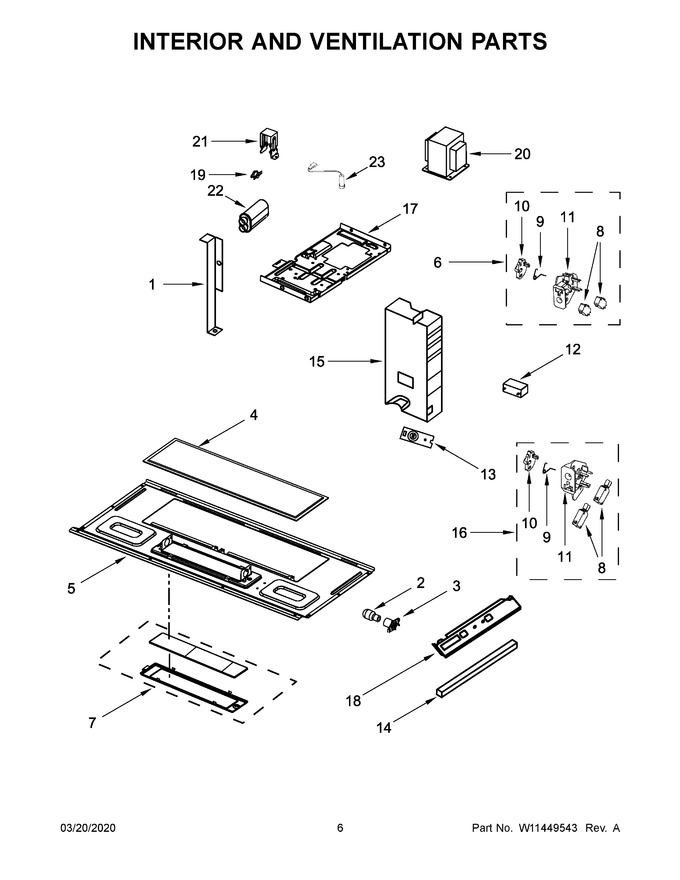 Diagram for WMH32519HZ5