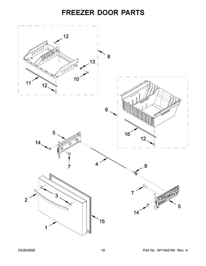 Diagram for WRF954CIHZ03