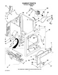 Diagram for 02 - Cabinet Parts