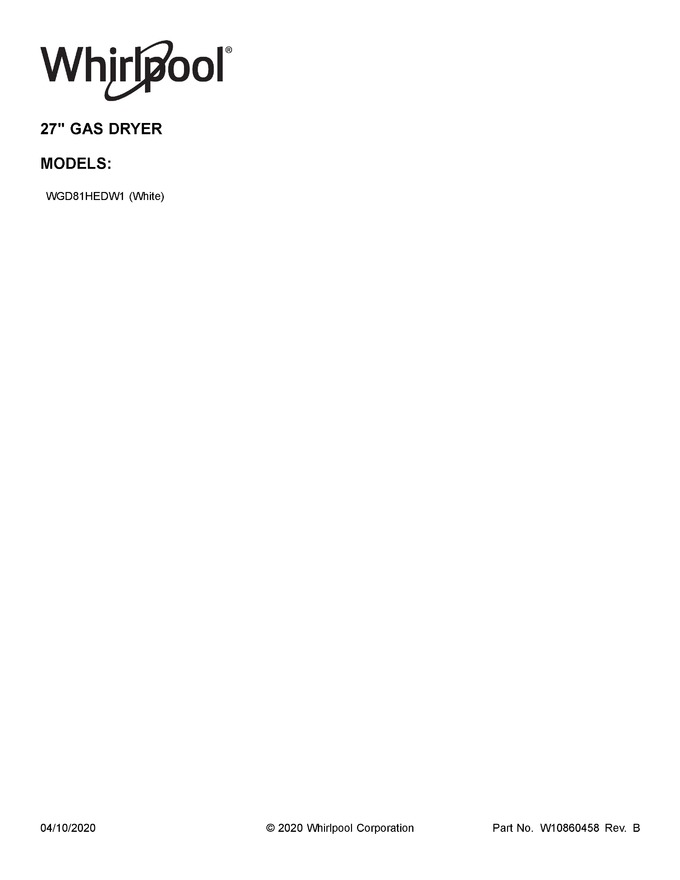Diagram for WGD81HEDW1