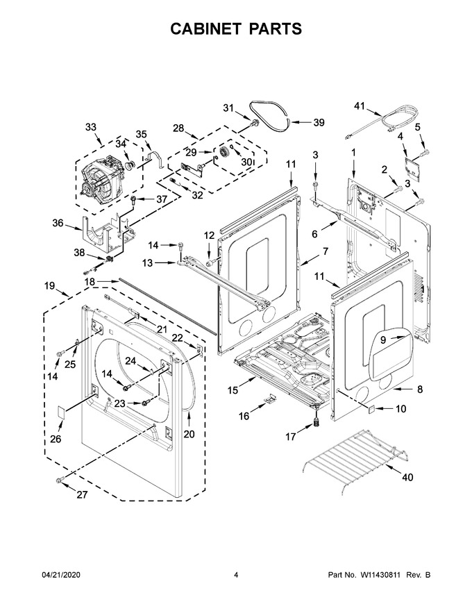 Diagram for WGD8120HC0