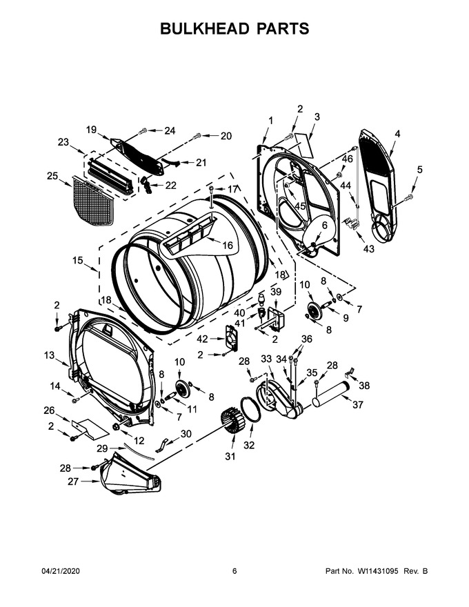 Diagram for YWED7120HC0