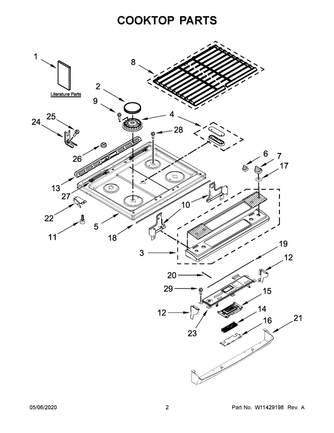 Diagram for WEG745H0FS1