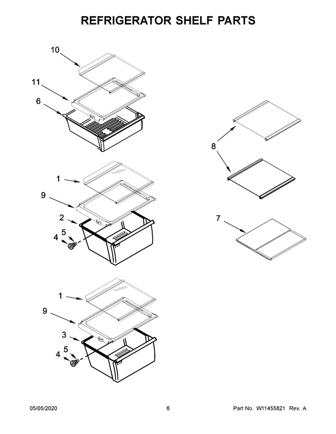 Diagram for WRS555SIHW03