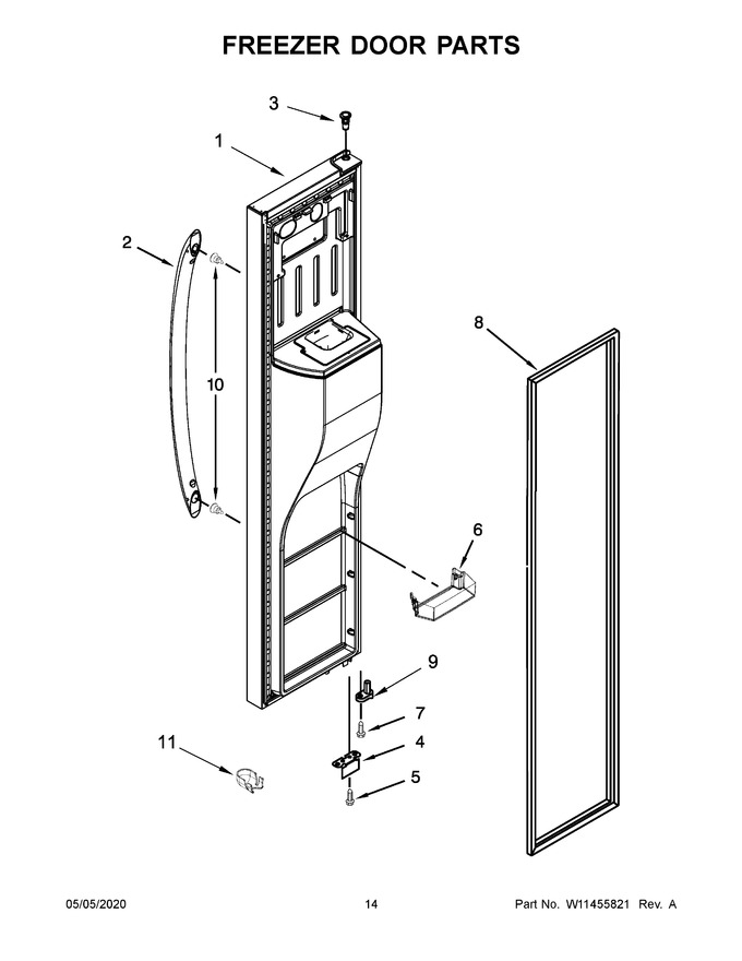 Diagram for WRS555SIHV03