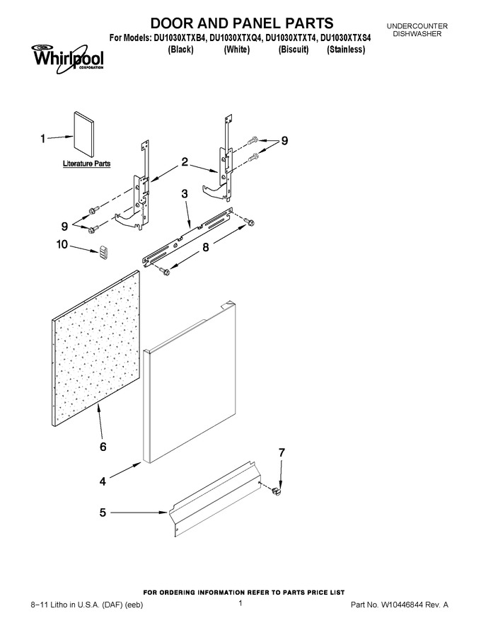 Diagram for DU1030XTXB4