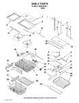 Diagram for 08 - Shelf Parts