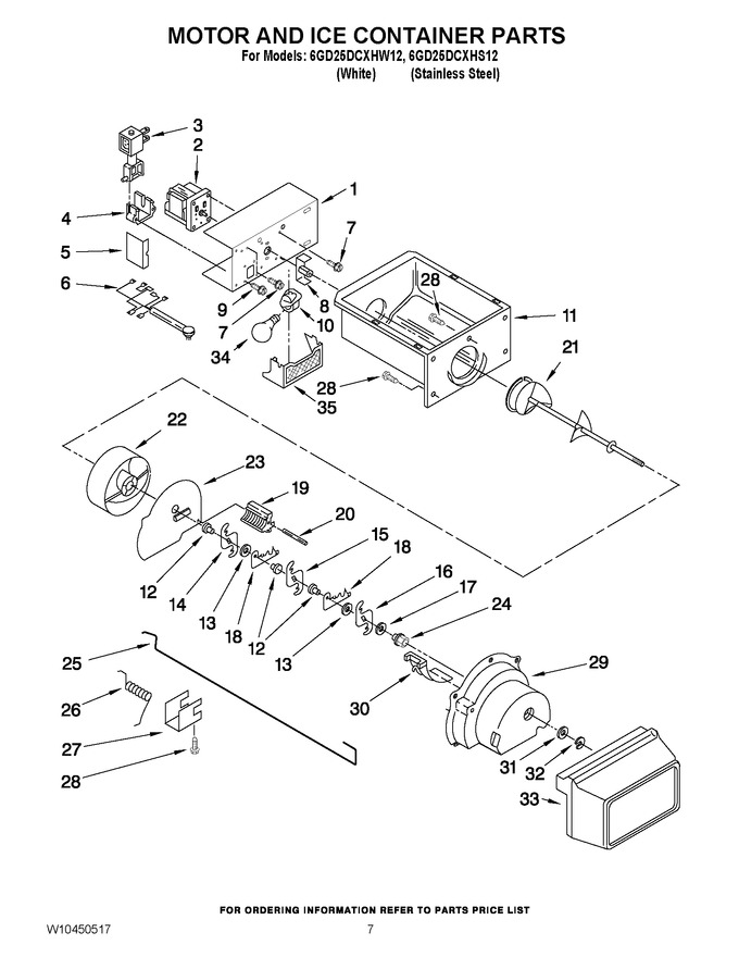 Diagram for 6GD25DCXHS12