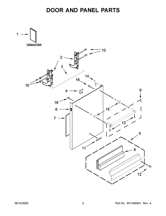 Diagram for KDTE204GPS1