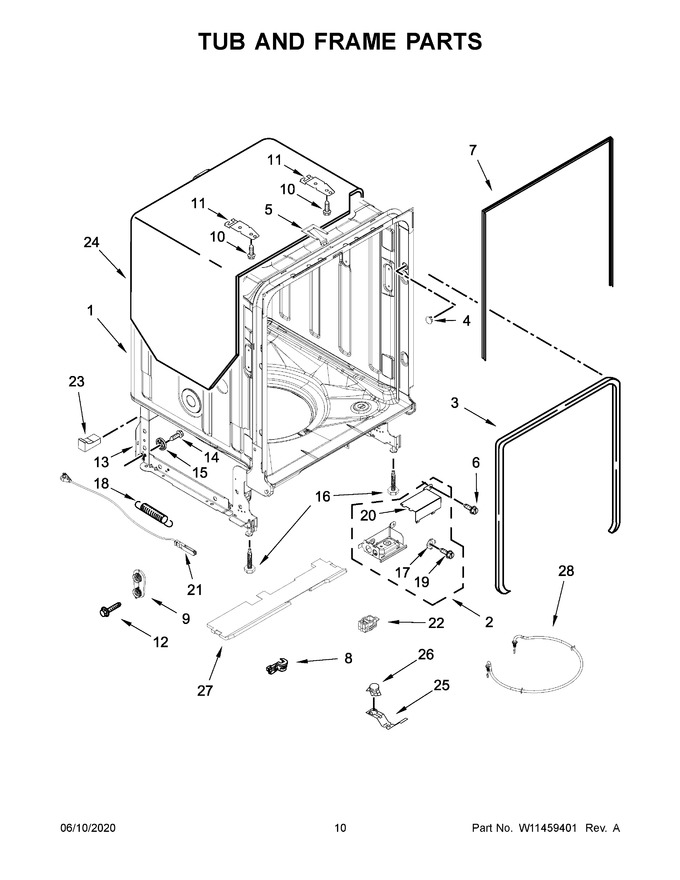 Diagram for KDTE204GPS1