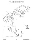 Diagram for 02 - Top And Console Parts