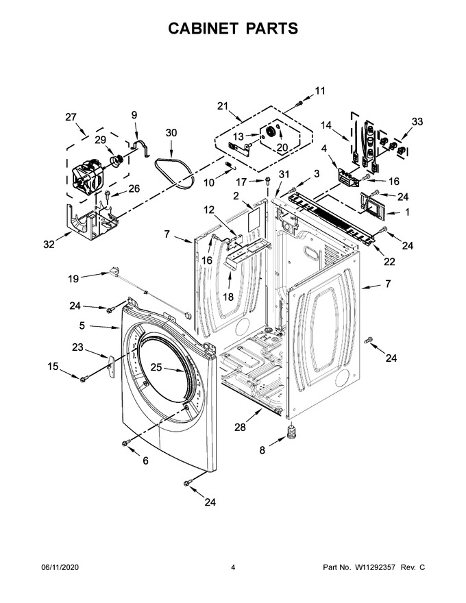 Diagram for WED7505FW0