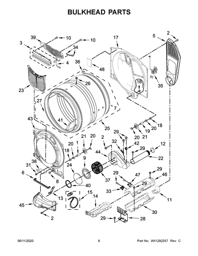 Diagram for WED7505FW0