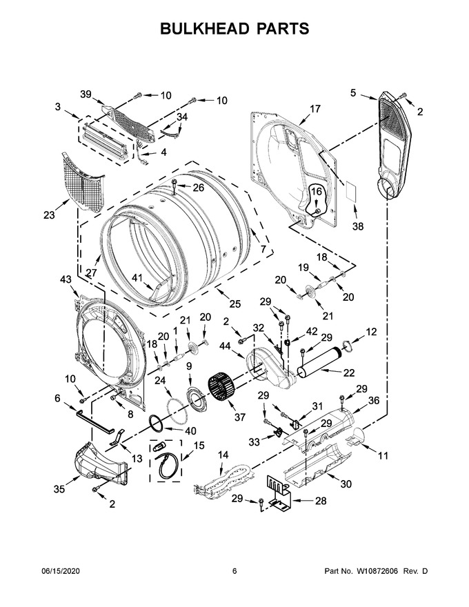 Diagram for WED75HEFW0