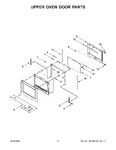 Diagram for 04 - Upper Oven Door Parts