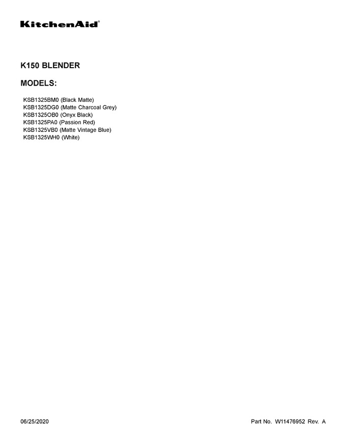 Diagram for KSB1325DG0