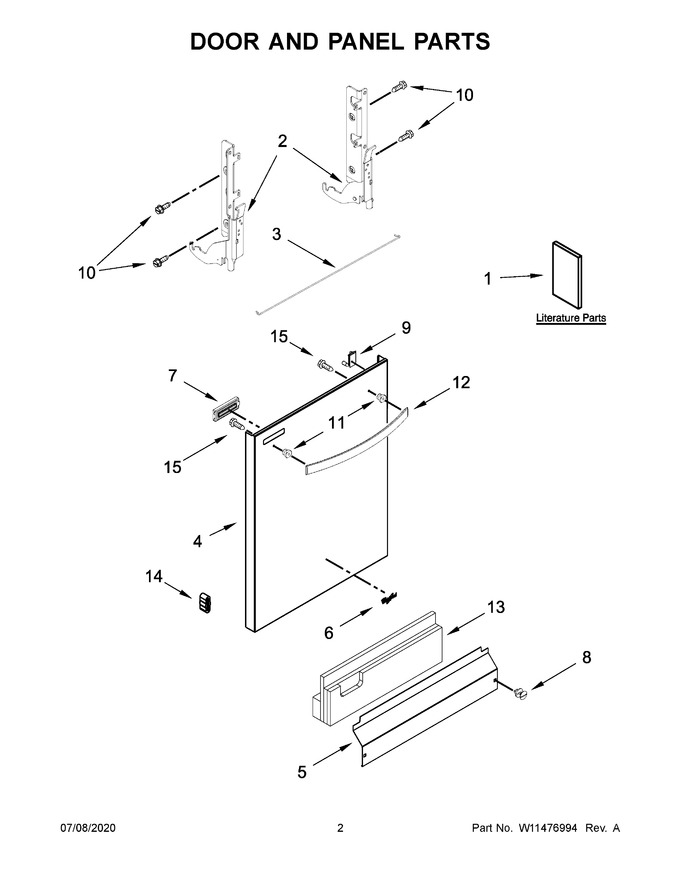 Diagram for WDT705PAKZ0