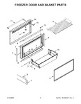 Diagram for 08 - Freezer Door And Basket Parts