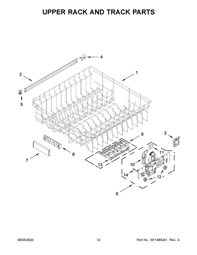 Diagram for KDFE104KWH0