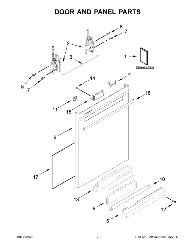 Diagram for WDTA50SAKW0