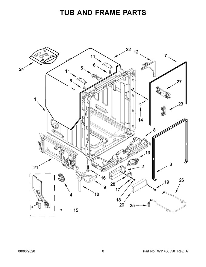 Diagram for WDTA50SAKB0