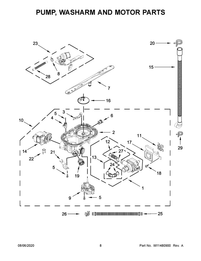Diagram for WDTA80SAKZ0