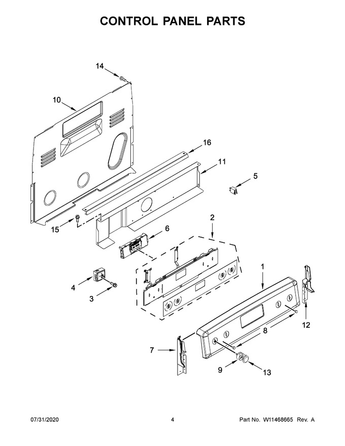 Diagram for YKFEG500EWH4