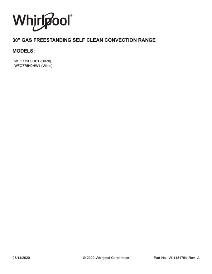 Diagram for WFG775H0HB1