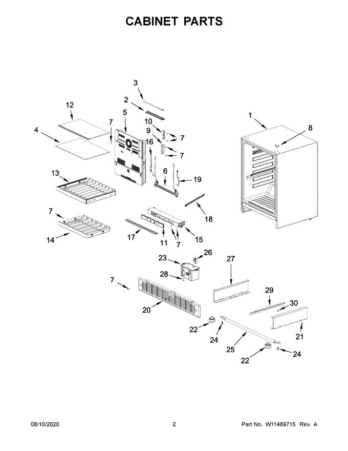 Diagram for WUB35X24HZ01
