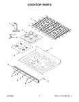 Diagram for 02 - Cooktop Parts