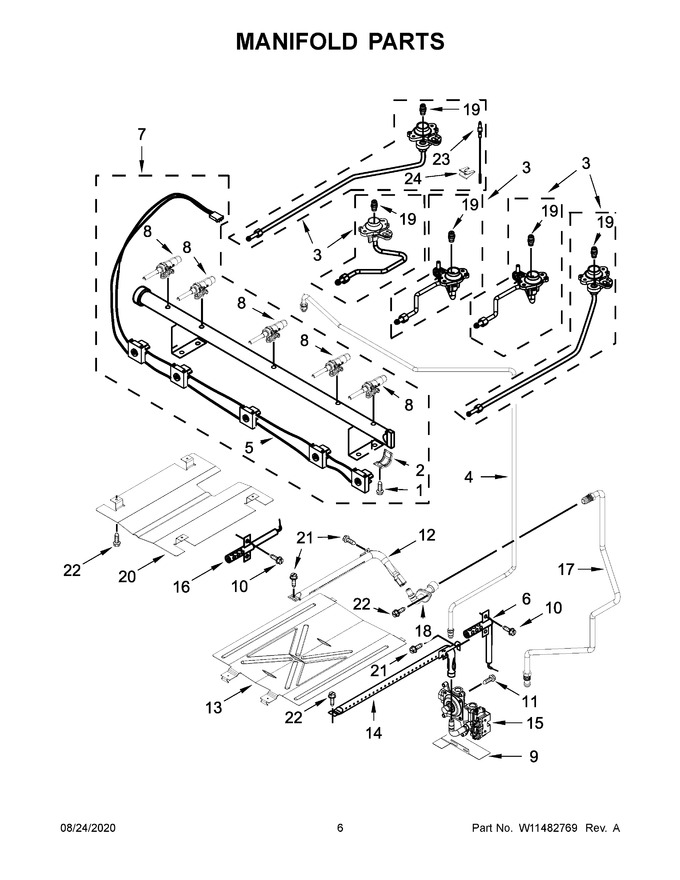 Diagram for WFG550S0HV2