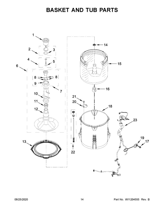 Diagram for YWET4027HW0