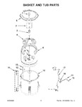 Diagram for 04 - Basket And Tub Parts