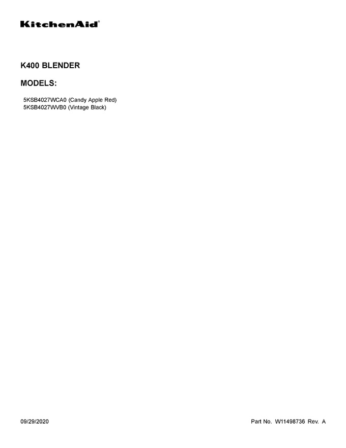 Diagram for 5KSB4027WCA0