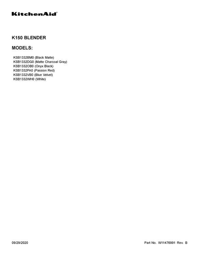 Diagram for KSB1332DG0