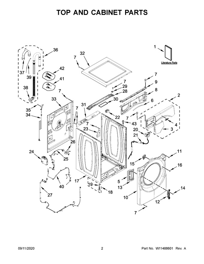 Diagram for 7MWFC9822HW0