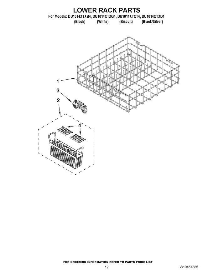 Diagram for DU1014XTXB4