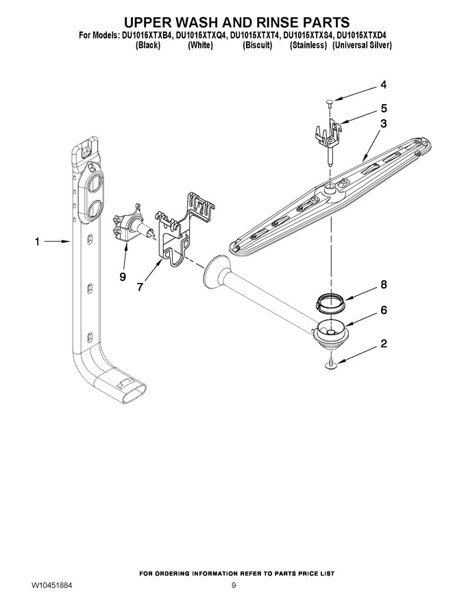 Diagram for DU1015XTXQ4