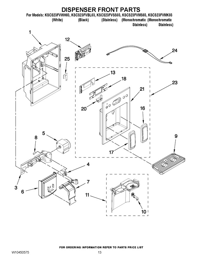 Diagram for KSCS23FVWH03